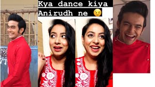 Finally Anirudh ka Dance😉  Barrister Babu  bts Madhusree Sharma ♥️ [upl. by Nalo]