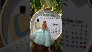 embroidery hoop art [upl. by Ahsenat]