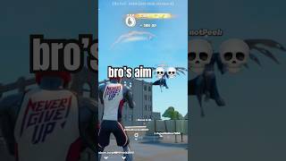 Fortnite Clip XLVI  Bro’s aim fortnite viralshorts [upl. by Wey]