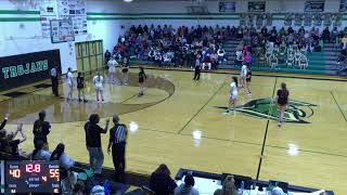 West Brunswick High School vs Topsail High School Womens Varsity Basketball [upl. by Alrzc429]