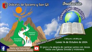 Gozo de caminar con Jesús hacia una Iglesia Sinodal  DINAMISMO ESPIRITUAL Paso 14 14102024 [upl. by Seavey]