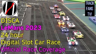 2023 DISCA LeMans 24 Hour Digital Slot Car Race slotcar slotcarracing [upl. by Lisan309]