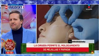 REJUVENECE tu rostro con el PERFILAMIENTO facial 3D del Dr Krasovsky  Sale el Sol [upl. by Khai]