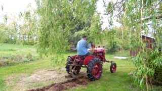 Farmall quotAquot Ground Plowing [upl. by Li]