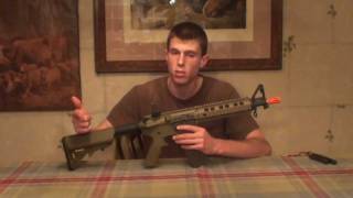 Elite Force M4 CQB Airsoft Gun Review [upl. by Madelena99]