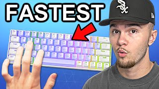 I Tried The NEW Fastest Fortnite Keyboard [upl. by Adelaide]