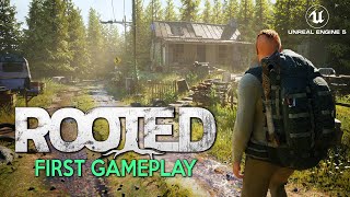 ROOTED Gameplay Demo  New PostApocalyptic Survival like THE LAST OF US MMO in Unreal Engine 5 [upl. by Iolenta939]