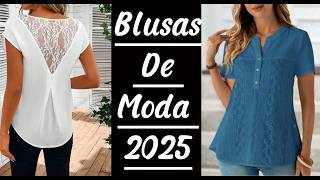 BLUSAS DE MODA PARA MUJERS 2025safeeranaz [upl. by Callahan]