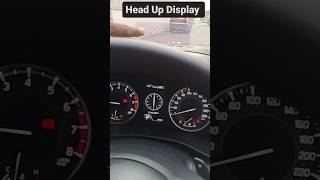 Head up Display feature working and information Toyota Urban cruiser Taisor Top model shorts [upl. by Mchale]