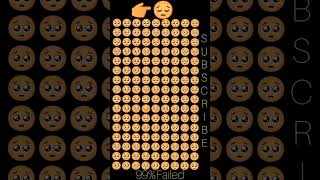 Find Emoji😔 emojichallengequiz 99�iled Subscribe emojiquizes Cheetah video challenge [upl. by Sacram]