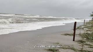 Englewood Beach Hurricane Helene 2 [upl. by Enirehtahc]