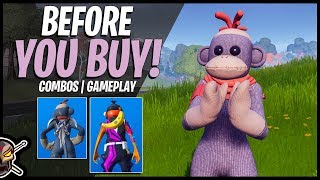 Before You Buy MONKS  GameplayCombos Fortnite Battle Royale [upl. by Michelsen360]