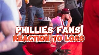 Phillies fans mourn postseason elimination after loss to Mets [upl. by Fields]