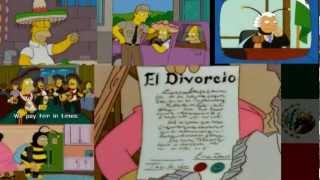 Los Simpson España doblando con acento mexicano 22 [upl. by Betta]