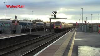 HST Network test train 43013 43257 Reading to Salisbury at Westbury 11th January 2024 [upl. by Esinrahc]