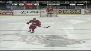 AllTime Shootout Goals Pavel Datsyuk [upl. by Eneirda]