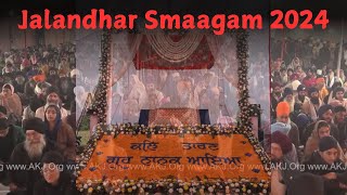 Akhand Keertan Smaagam Jalandhar 2024  Awesome Moments [upl. by Ahseele150]