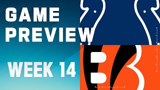 Indianapolis Colts vs Cincinnati Bengals  2023 Week 14 Game Preview [upl. by Nivahb]