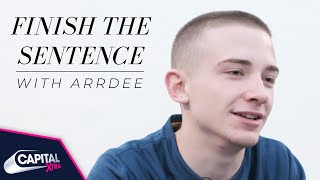 ArrDee Reveals The Hardest Lesson Hes Ever Had To Learn  Finish The Sentence  Capital XTRA [upl. by Athelstan754]