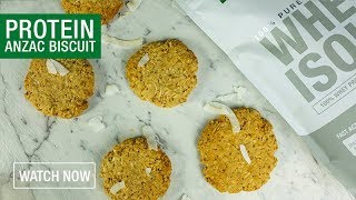 High Protein Anzac Biscuits [upl. by Haididej292]