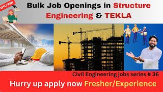 Best Structure engineering jobs in india [upl. by Letha]