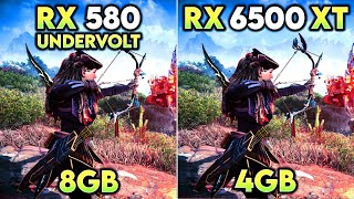 RX 580 vs RX 6500 XT  16 Games Tested in 2024 [upl. by Braden33]