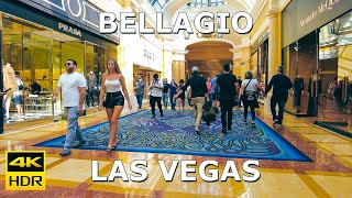 Bellagio Las Vegas  Saturday Walking Tour  November 2023 [upl. by Booze]