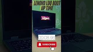 Lenovo LOQ 2024 Gaming laptop boot time Laptop specs in description shorts gaming lenovoloq [upl. by Esiralc]