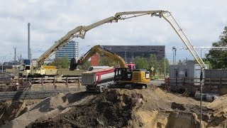 Bagger CATERPILLAR 320E und KOMATSU PC80MR  Soeren66 [upl. by Hannon]