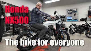 Honda NX500  The bike for everyone [upl. by Zebaj]