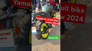 Yamaha fz v4 full bike review 2024 shorts vairalvideo yamaha [upl. by Neillij502]