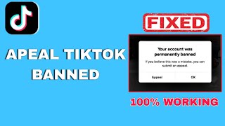 How To Appeal a TikTok Ban 2024 [upl. by Rother142]