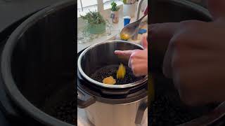 Instant Pot Black Beans [upl. by Kcirredal]