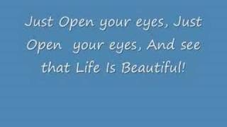 Sixx AM Life Is Beautiful W Lyrics [upl. by Suilenroc]