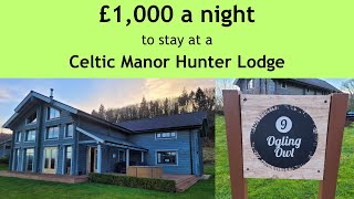 £1000 a night Staying at 1 of 10 Hunter Lodges at The Celtic Manor Resort over New Year 20232024 [upl. by Nawuq678]