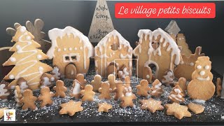 Le village petits biscuits sablés de Noël [upl. by Comras480]