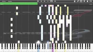 Synthesia MK7 Rainbow Road MK864 Style Remix in A Major [upl. by Eanram717]