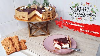 Spekulatius Käsekuchen ✨  Cheesecake mit Zimt amp Kardamon 🎅🌲 [upl. by Selestina]