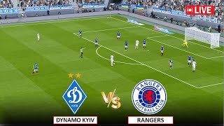 🔴LIVE  DYNAMO KYIV vs RANGERS I UEFA CHAMPIONS LEAGUE QUALIFICATION I eFOOTBALL PES 21 GAMEPLAY [upl. by Steiner165]