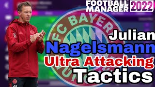 Julian Nagelsmanns FM22 ULTRA Attacking Tactics Bayern Munich [upl. by Artnoed991]