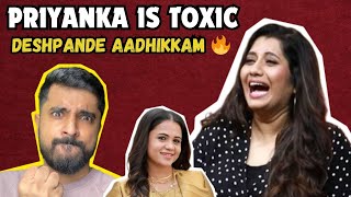 PRIYANKA DESHPANDE EXPOSED 🔥  Priyanka VS Manimegalai  Priyanka Deshpande Needs To Stop 🙏  CWC [upl. by Colman]