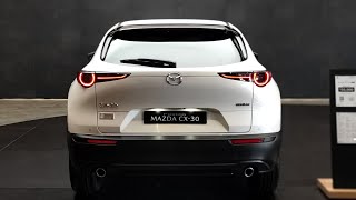 2024 Mazda CX30  Metallic  Ceramic White Color  InDepth Walkaround [upl. by Rachelle]