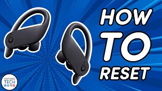 How to Reset PowerBeats Pro  Reset Beats Pro Wireless Earbuds Tutorial  Featured Tech 2021 [upl. by Ayahsal]