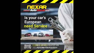 Best auto European service maintenance and repair at Nexar Auto Repair in Katy call 7137829111 [upl. by Filipe]