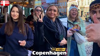 Busy Saturday in Downtown 🇩🇰 Copenhagen Denmark 4K Walking Tour February 2024 [upl. by Aldas]