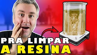 Super DICA pra LIMPAR sua IMPRESSÃO 3D de RESINA [upl. by Given707]