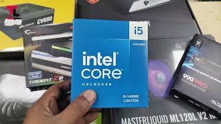 intel 14th Gen Core i5 14600K MSI PRO Z790 P WIFI DDR MSI RTX 3060 VENTUS 2X OC  Tech Land [upl. by Ahsiekat]