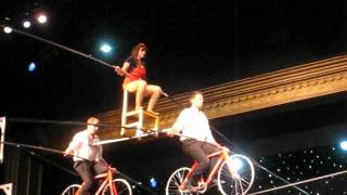 The Fabulous Wallenda Family Circus  High Wire Act [upl. by Atteiram]