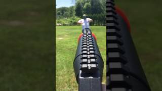 Airsoft 120 round grenade launcher test [upl. by Truscott297]