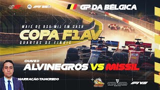 COPA F1AV CHAVE D  ALVINEGROS X MISSÍL GP BELGICA F1 2024 TEMPORADA 20 [upl. by Sirapal]